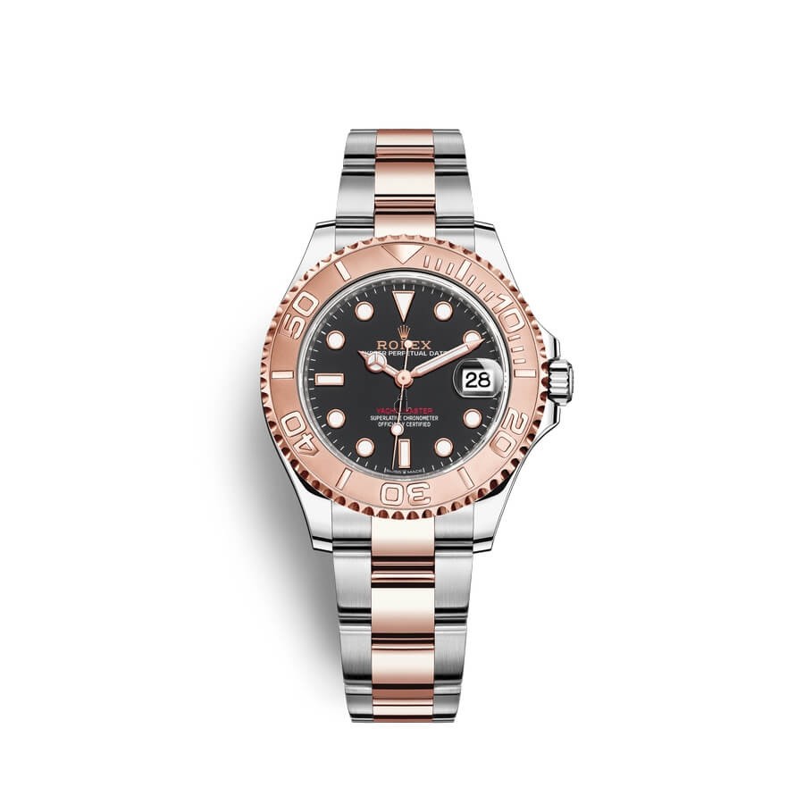Rolex Yacht-Master 37 Oystersteel 18 ct Everose gold M268621-0004 watch replica