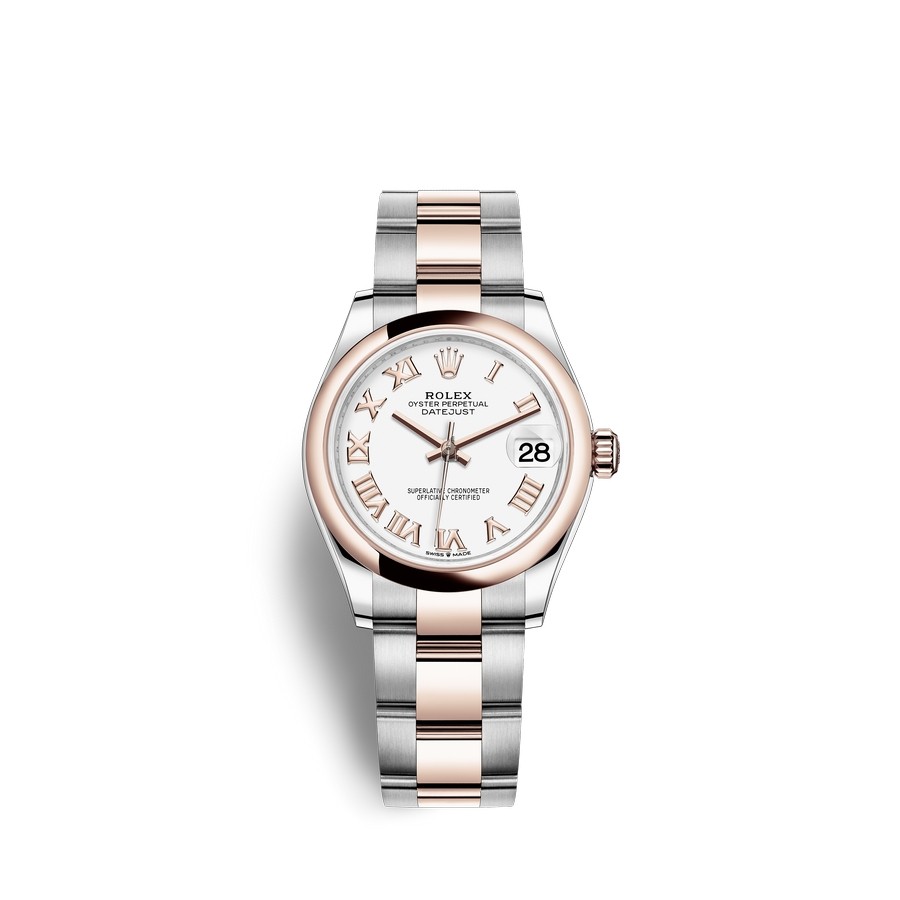 Rolex Datejust 31 Oystersteel 18 ct Everose gold M278241-0001 watch replica