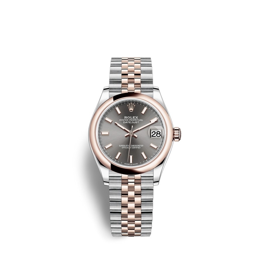Rolex Datejust 31 Oystersteel 18 ct Everose gold M278241-0018 watch replica