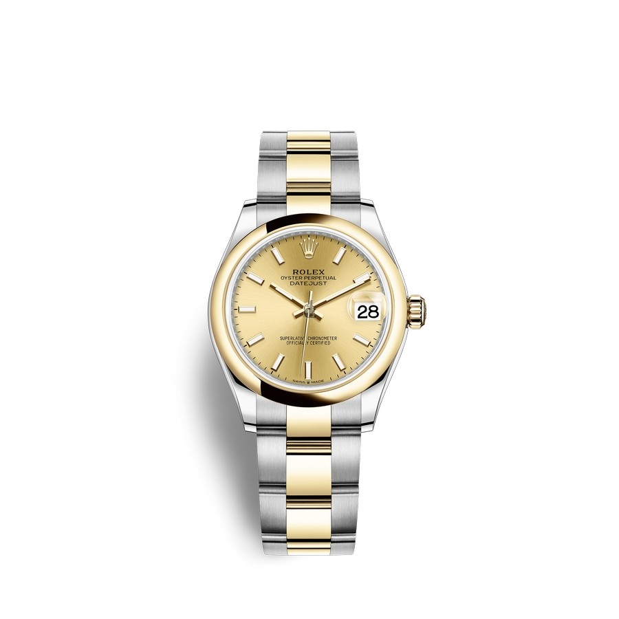 Rolex Datejust 31 Oystersteel 18 ct yellow gold M278243-0013 watch replica
