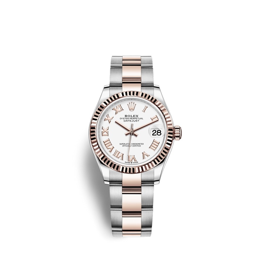 Rolex Datejust 31 Oystersteel 18 ct Everose gold M278271-0001 watch replica