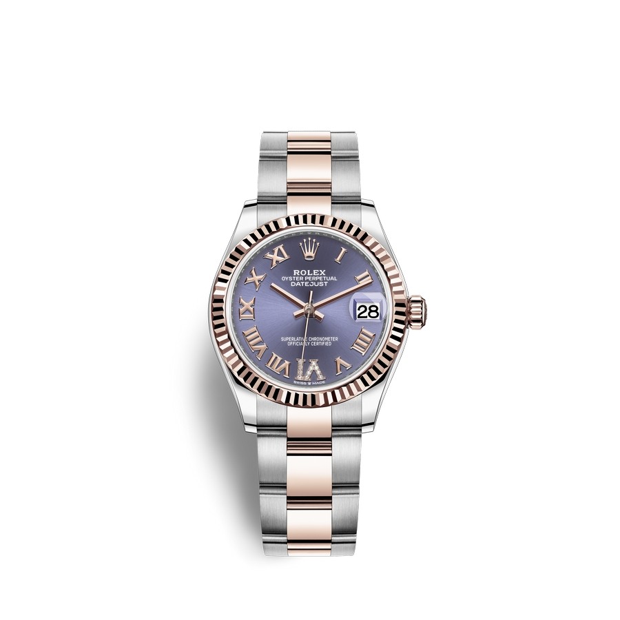 Rolex Datejust 31 Oystersteel 18 ct Everose gold M278271-0019 watch replica