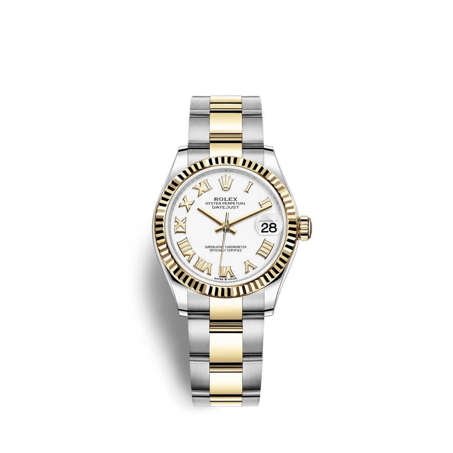 Rolex Datejust 31 Oystersteel 18 ct yellow gold M278273-0001 watch replica