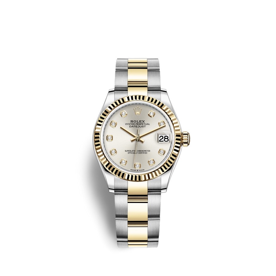Rolex Datejust 31 Oystersteel 18 ct yellow gold M278273-0019 watch replica