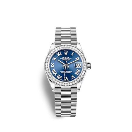 fake Rolex Datejust 31 18 ct white gold - M278289RBR-0023 Watch
