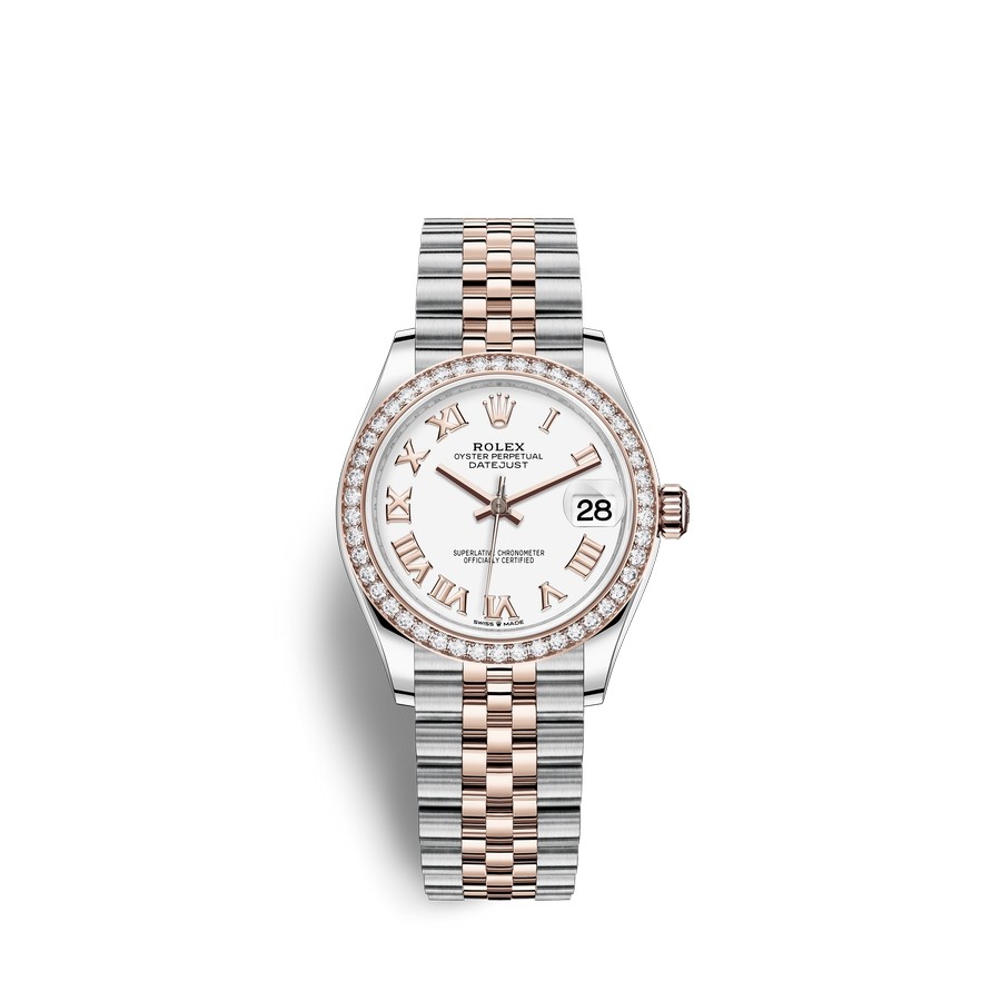 Rolex Datejust 31 Oystersteel 18 ct Everose gold M278381RBR watch replica