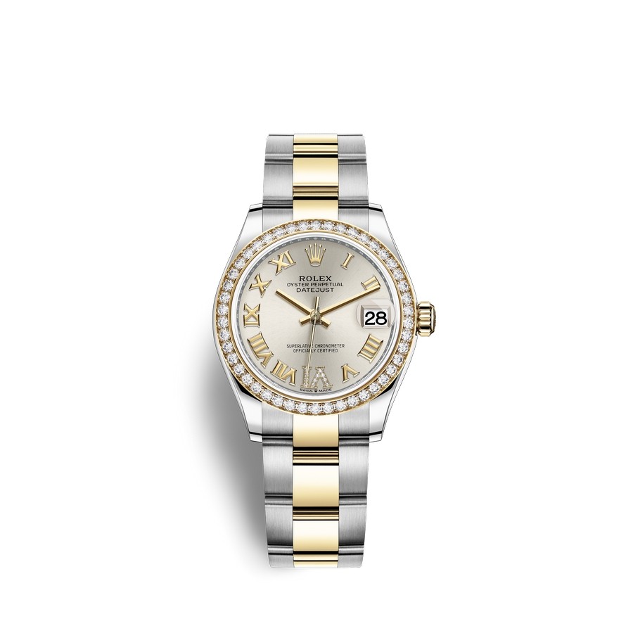 Rolex Datejust 31 Oystersteel 18 ct yellow gold M278383RBR watch replica