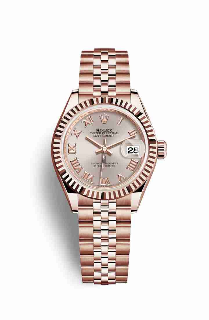 Rolex Datejust 28 Everose gold 279175 Sundust Dial