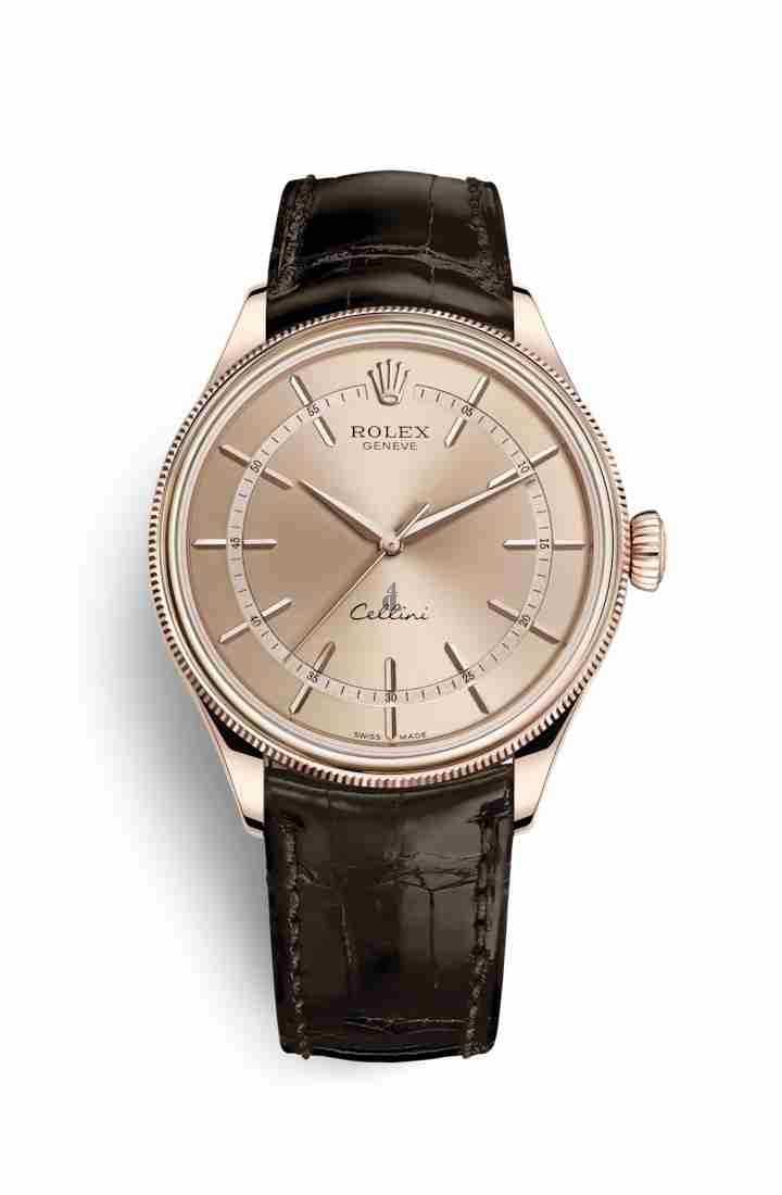 Rolex Cellini Time Everose gold 50505 Pink Dial