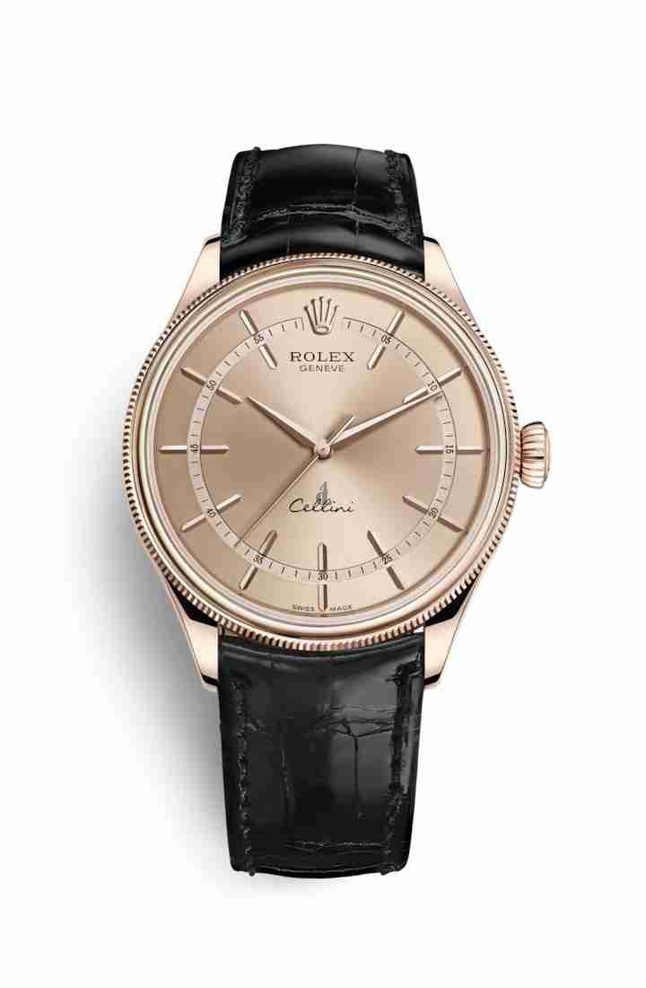 Rolex Cellini Time Everose gold 50505 Pink Dial