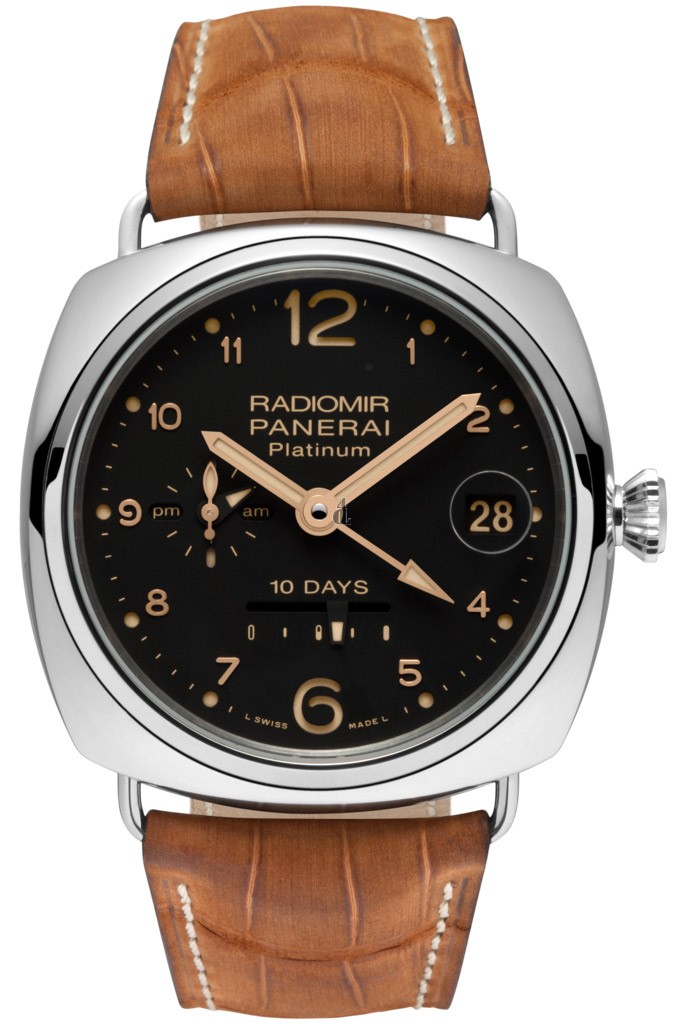 panerai Radiomir 10 Days GMT Automatic Platino PAM00495 imitation watch