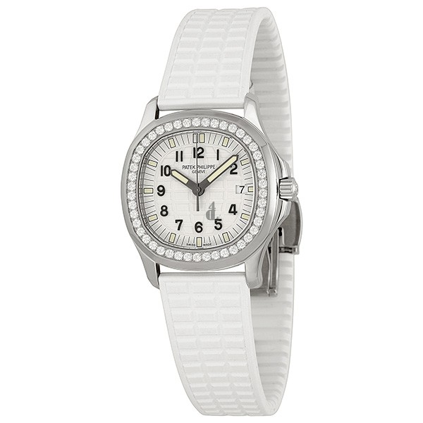 Fake Patek Philippe Aquanaut Luce Pure White Ladies Watch 5067A-011