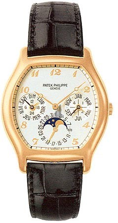 Fake Patek Philippe Complicated Perpetual Calendar 18kt Rose Gold Men's Watch 5040R