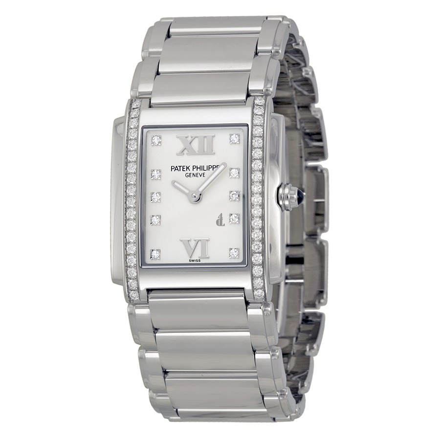 Fake Patek Philippe Twenty-4 Diamond Ladies Watch 4910-10A-011