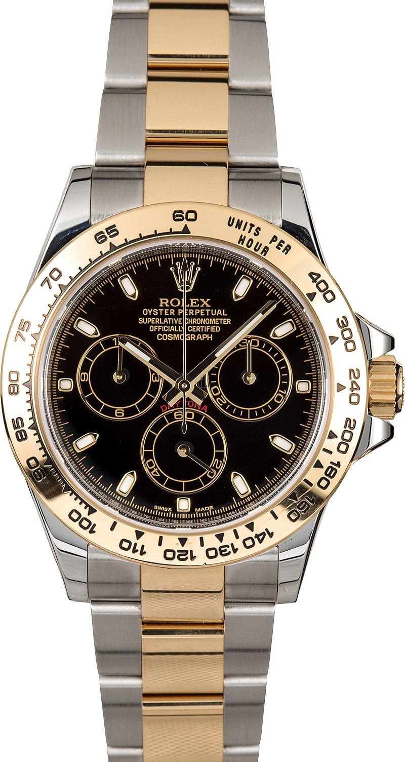 replica Rolex Cosmograph Daytona 116503 black dial