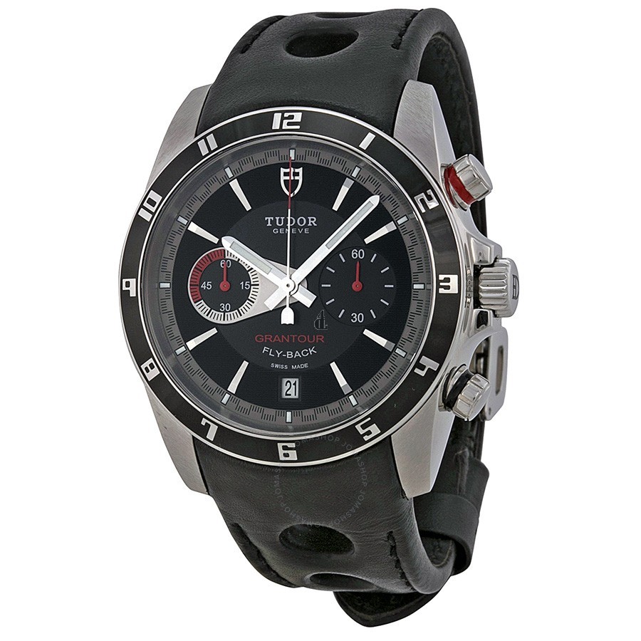Tudor Grantour Chrono Fly-Back Black Dial 20550N-BKLPL Replica
