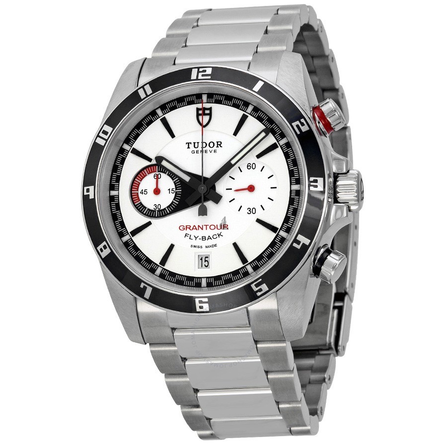 Tudor Grantour Fly-back White Dial 20550N-WSS Replica