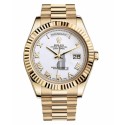 Replica Rolex Day Date II President Yellow Gold White dial 218238 WRP.