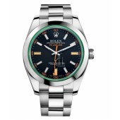 Fake Rolex Milgauss Stainless Steel Blue dial 116400 VBKO.