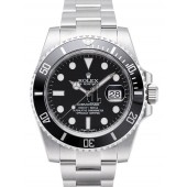 Fake Rolex Submariner Date Black Dial 116610LN.