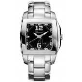 Imitation Chopard Two O Ten Black Dial Stainless Steel Ladies Watch