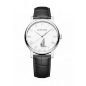 Imitation Chopard Men's Classic 18-Karat White Gold Watch
