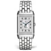Jaeger-LeCoultre 2588120 Reverso Classic Medium Duetto Stainless Steel/Silver/Bracelet