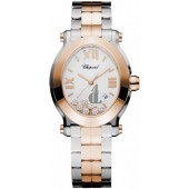 Imitation Chopard Happy Sport Oval Quartz Ladies Watch