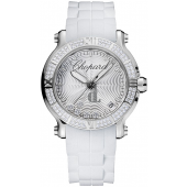 Imitation Chopard Happy Sport Round Quartz 36mm Ladies Watch