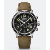 fake Breguet Type XXI Chronograph Automatic Black Dial 3815TI/HM/3ZU