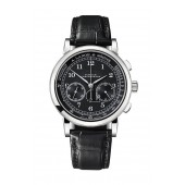 A. Lange & Sohne 414.028 1815 Chronograph White Gold  Black  Pulsometer