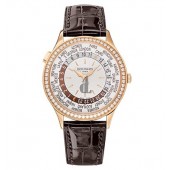 Patek Philippe World Time 7130 Rose Gold / Ivory 7130R-011