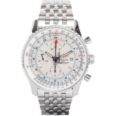 Breitling Navitimer World Steel Mens Watch A2432212/G571/443A  replica.