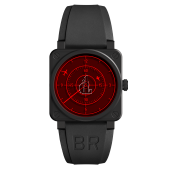 fake Bell & Ross Instruments BR 03-92 Red Radar Ceramic BR0392-RRDR-CE-SRB