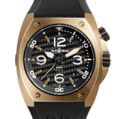 Pink Gold Bell & Ross Chronograph 44mm Mens Watch BR 02-92 PINK GOLD fake