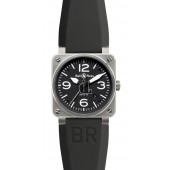 Steel Bell & Ross Automatic 42mm Mens Watch BR 03-92 STEEL fake