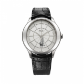Piaget Gouverneur Silver Dial 18K White Gold Men's GOA38110 G0A38110