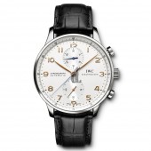 Cheap IWC Portuguese Automatic Chronograph Mens Watch IW371445 fake.