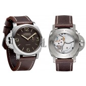 Fake Panerai Luminor 1950 Left-Handed 8 Days Titanio  PAM 00368