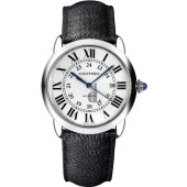Cartier Ronde Solo Automatic Silvered Opaline Dial Men's WSRN0022