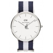 $85:Discounts Daniel Wellington Classic Glasgow Round NATO Strap Watch 36mm