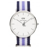 $85:Discounts Daniel Wellington Classic Trinity Round NATO Strap Watch 36mm