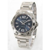 Replica Longines Heritage L3.647.4.96.6 Mens Round Stainless Steel Quartz Watch