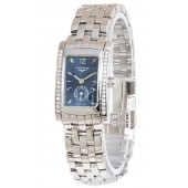 Replica Longines Dolce Vita L5.155.0.99.6 Womens Blue Dial Stainless Steel Watch