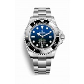 Rolex Deepsea D-blue dial Oystersteel 126660 D-blue Dial