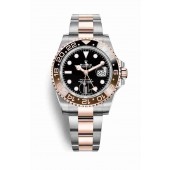 Rolex GMT-Master II Everose Rolesor Oystersteel Everose gold – 126711CHNR Black Dial