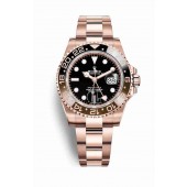 Rolex GMT-Master II Everose gold – 126715CHNR Black Dial