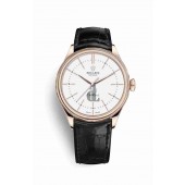 Rolex Cellini Time Everose gold 50505 White Dial