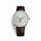 Rolex Cellini Time 18ct white gold 50709RBR Rhodium Dial