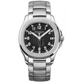 Fake Patek Philippe Aquanaut Black Dial Stainless Steel Automatic Men's Watch 5167-1A